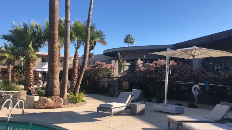 Poolside view at CIVANA Wellness Resort and Spa