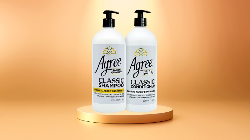 Modern Agree Classic Shampoo and Conditioner bottles
